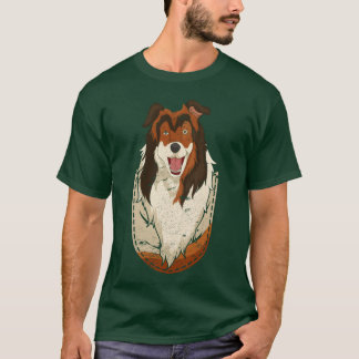 Dog lover dog chest bag gift collie boy gift T-Shirt