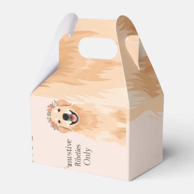 dog lover favor boxes (Front Side)