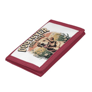 "Dog Lover For Life" Trifold Wallet