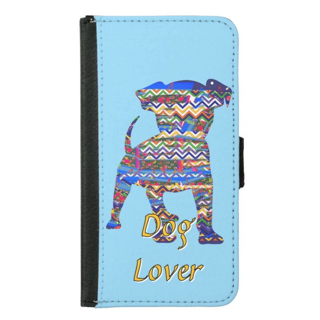 Dog Lover Fun  Samsung Galaxy Wallet Case (Front)