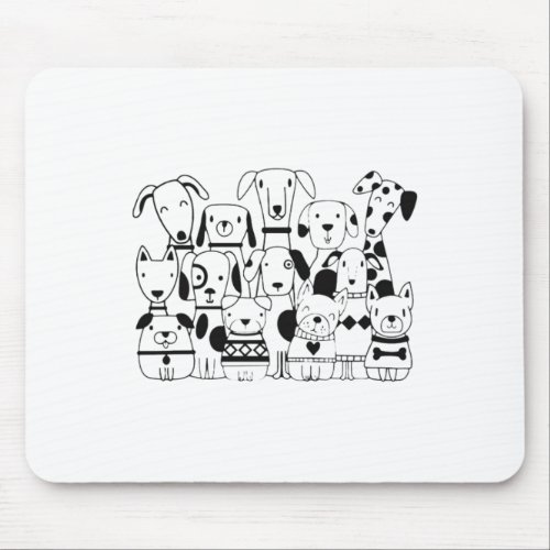 Dog Lover Funny  Mouse Pad