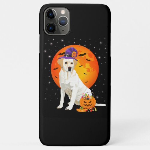 Dog Lover  Halloween Labrador On Trick Or Treat iPhone 11 Pro Max Case