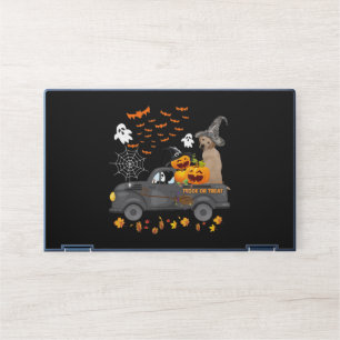 Dog Lover Halloween Labrador Truck Trick Or Treat HP Laptop Skin