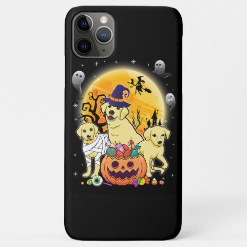 Dog Lover  Happy Halloween Labrador Dog Mummy iPhone 11 Pro Max Case