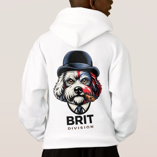 Dog Lover hoody Cockapoo Gift Cute Dog Owner kids (Back)