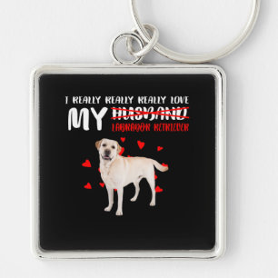 Dog Lover I Really Love My Labrador Retriever Keychain