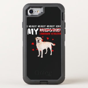 Dog Lover I Really Love My Labrador Retriever OtterBox Defender iPhone SE/8/7 Case