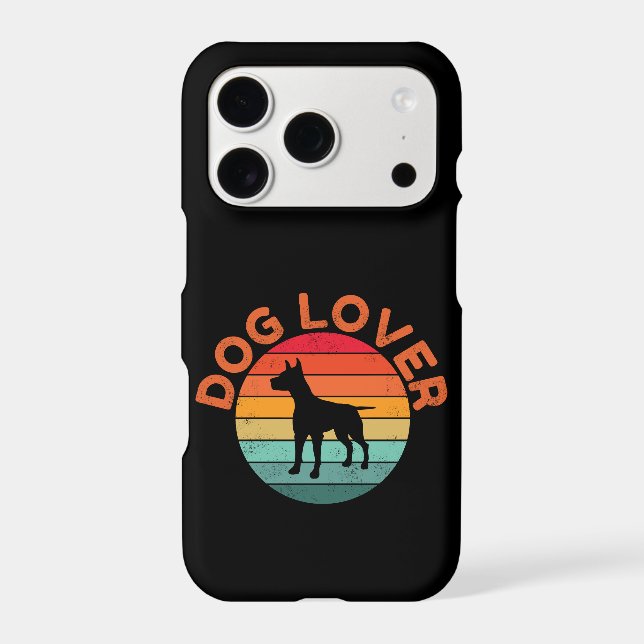 DOG LOVER IPHONE CASE (Back)