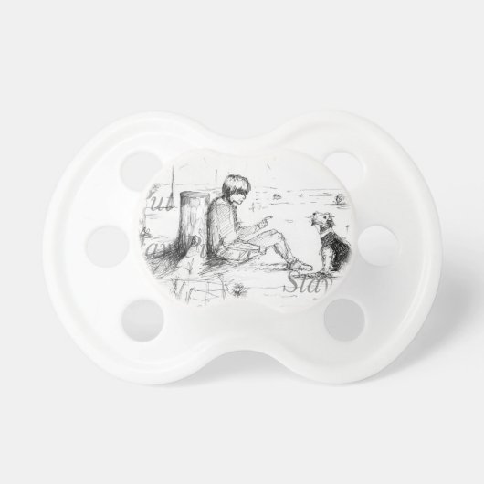 Dog Lover Items Pacifier (Front)