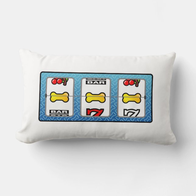 Dog Lover – Jackpot Winner Throw Pillow (Front)