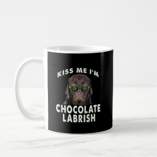 Dog Lover | Kiss Me I'm Chocolate Labrish Coffee Mug
