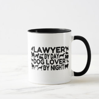 Dog Lover Lawyer Mug