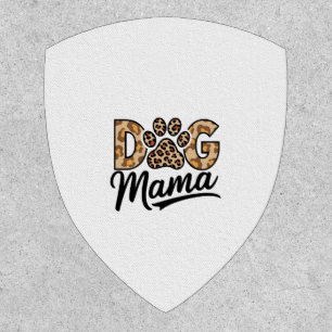 Dog Lover Leopard Print Paw Patch