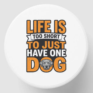 Dog Lover Life Is Too Short Vintage Shirt Design_1 Mini Candle Favors