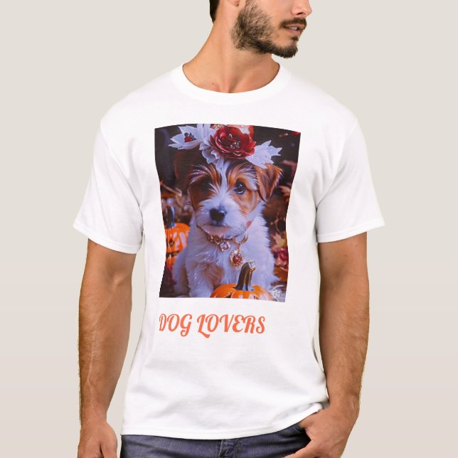 Dog Lover Logo design for t-shirts  (Front)