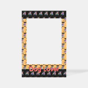 Dog Lover Logo Selfie Board Frame