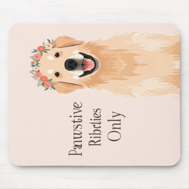dog lover mouse pad (Front)