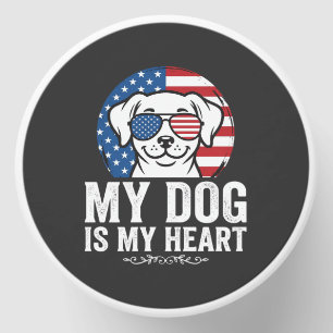 Dog Lover My Dog Is My Heart Mini Candle Favors