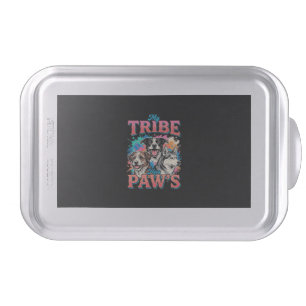 Dog Lover My Tribe Has Paws Cake Pan