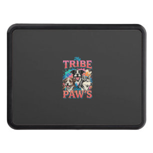 Dog Lover My Tribe Has Paws Hitch Cover