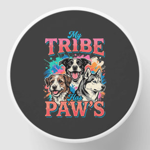 Dog Lover My Tribe Has Paws Mini Candle Favors