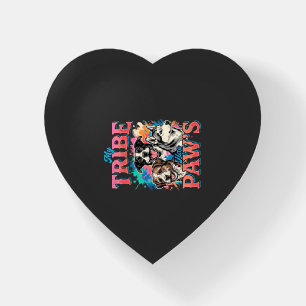 Dog Lover My Tribe Has Paws Paperweight