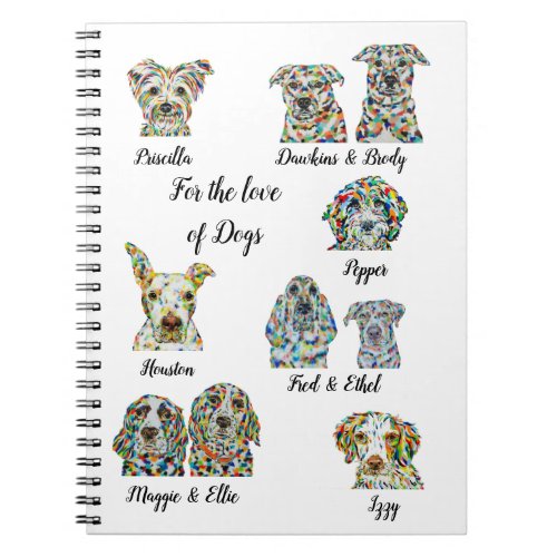 Dog Lover Notebook 650 x 875