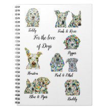 Dog Lover Notebook 6.50" x 8.75"