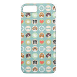 Dog Lover Pattern Iphone 8/7 Case at Zazzle