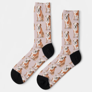 Dog Lover Pattern Fun Socks