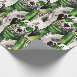Dog Lover Patterned Dalmatian Wrapping Paper
