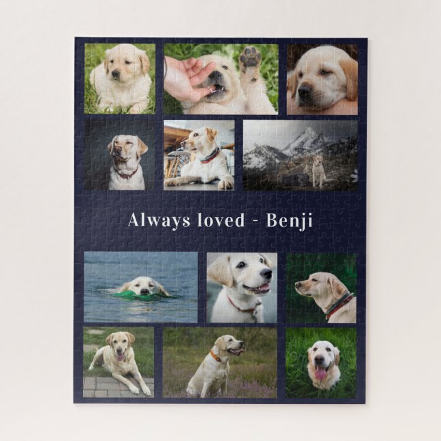 Dog Lover Photo Collage Jigsaw Puzzle (Vertical)