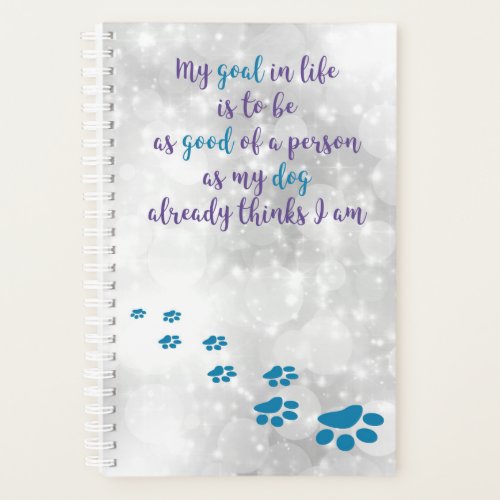 Dog Lover Quotes _ Dog Wisdom Inspirational Quote Planner