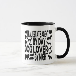Dog Lover Real Estate Agent Mug