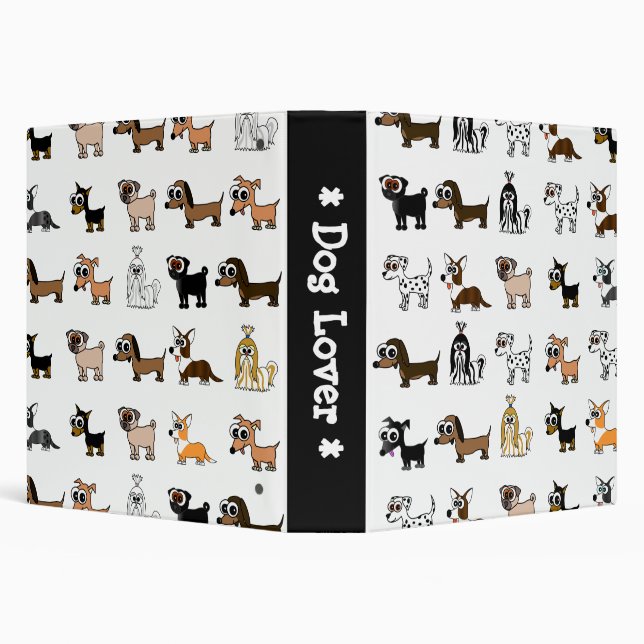 Dog Lover School / Photo Binder - Customizable! (Background)