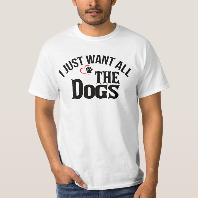 dog lover shirt (Front)