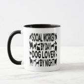 Dog Lover Social Worker Mug (Left)