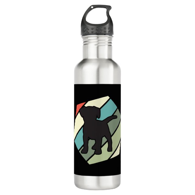Dog Lover    Stainless Steel Water Bottle (Front)