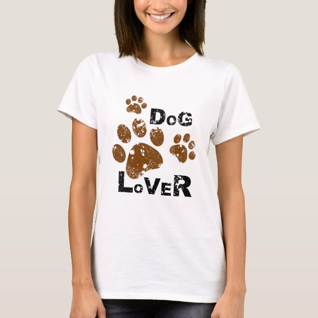 Dog Lover T Shirt (Front)