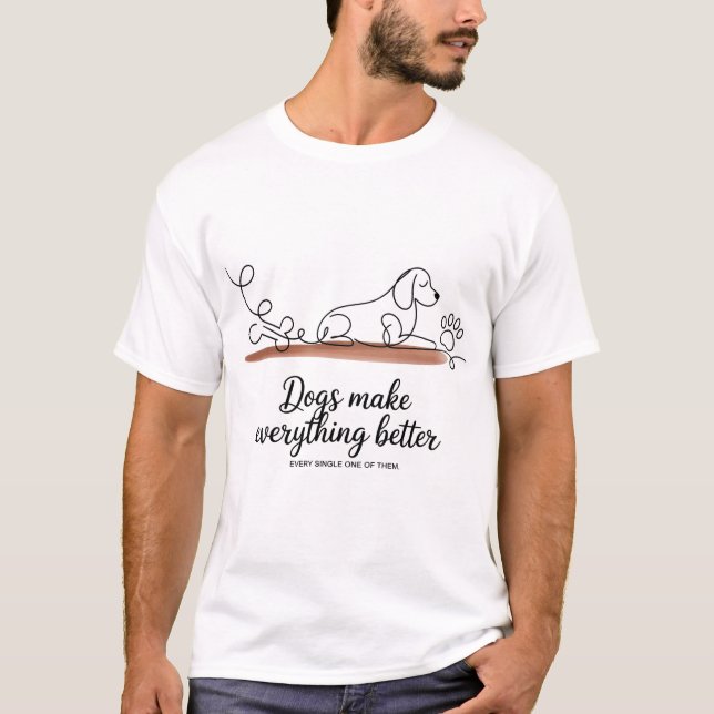 dog lover T-Shirt (Front)