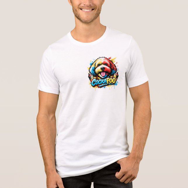 Dog Lover T Shirt Cockapoo Gift Dog Owner Tee (Front)