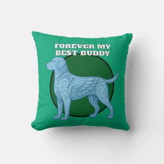 dog lover throw pillow
