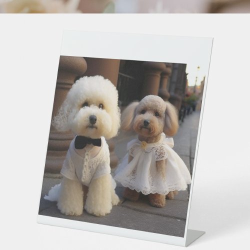Dog Lover Wedding Sign
