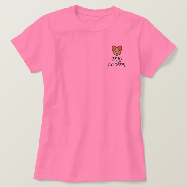 DOG LOVER Woman's Shirt (Design Front)