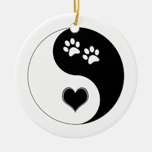 Yin Yang Paws Home Decor Furnishings Pet Supplies Zazzle