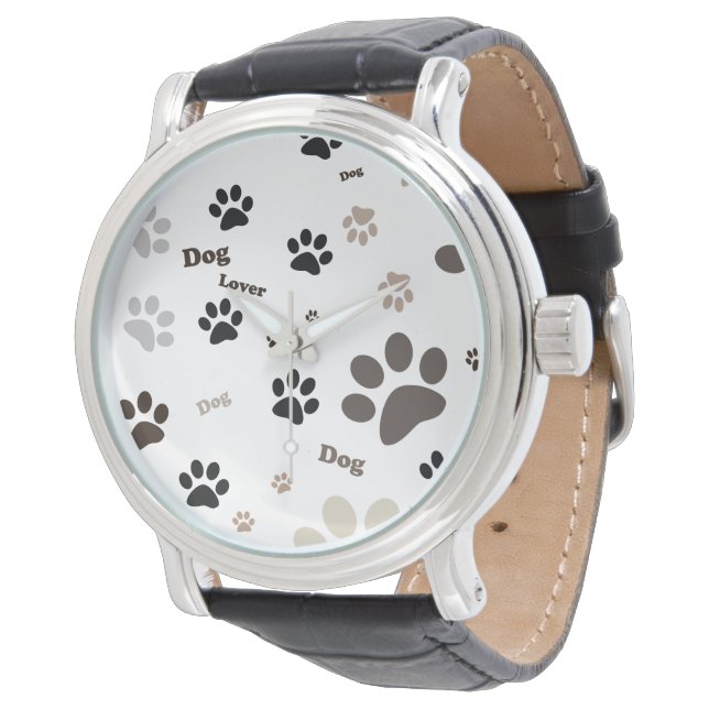 Dog lovera watch (Angled)
