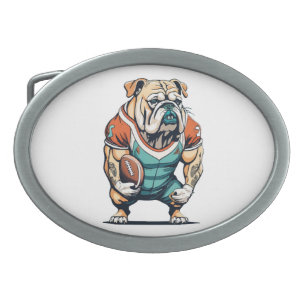 Dog Lovers Basketball Player Belt Buckle