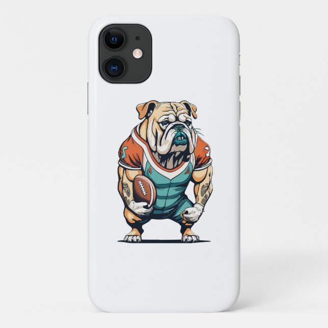 Dog Lovers Basketball Player Case-Mate iPhone Case (Back)