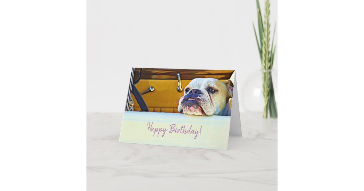 Dog Lovers Birthday Cards | Zazzle