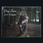 Dog Lovers Calendar<br><div class="desc">Calendar for the year 2025 is shown with photo prints of the cutest dogs.
Customize this item or buy as is.



Stock Images</div>